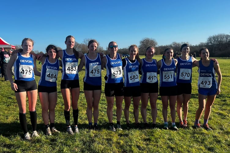 32d71e28-f1 ORC member Jo Page represented Devon at the SW inter-county cross-country championships.
