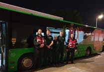 Hundreds of night-time revellers helped by Plymouth’s safe bus