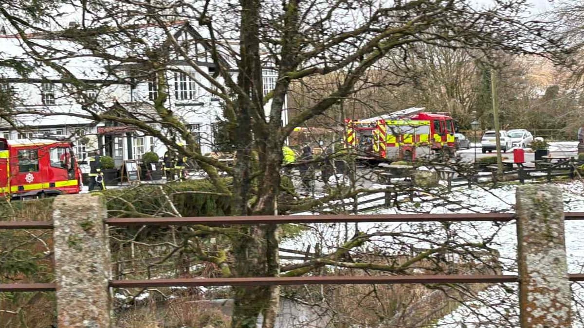 Two Bridges Hotel evacuated as fire breaks out