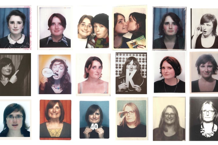 **CONTRIBUTOR REQUEST NO USAGE BY THE SUN, DAILY MAIL AND MAIL ONLINE**

Kate Tyler 1988 - 2025. // A woman who is obsessed with photobooths has had her picture taken in them hundreds of times - since she was 14. Artist Kate Tyler, 49, has been collecting memories in analog photobooths for over 30 years.  She has dedicated her life to using these machines, both creatively and as a way of documenting her self and her family - collecting thousands of strips. Her passion for photobooths started with the passport photo machine that was built in to the wall of Lincoln railway station.  