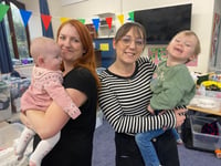 Babies and parents thrive at community group