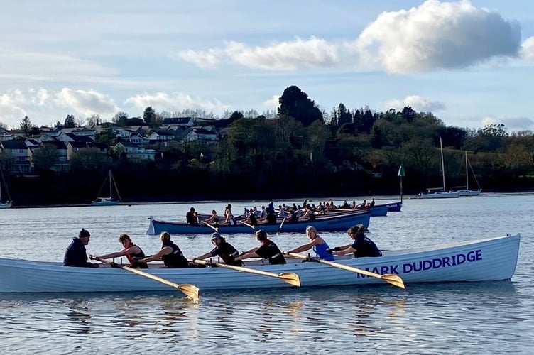 Tamar and Tavy Gig Club held its first winter regatta in several years.
