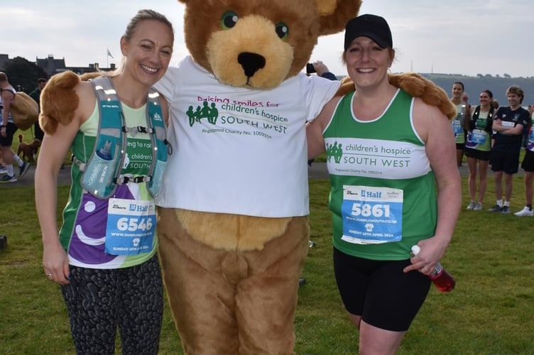 Children's Hospice SW is offering runners a limited number of places in Plymouth Half Marathon. Children's Hospice SW.