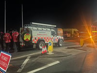 Mountain rescue team's bomb operation