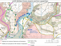  Landslip closes Bere Ferrers route to Lopwell Dam