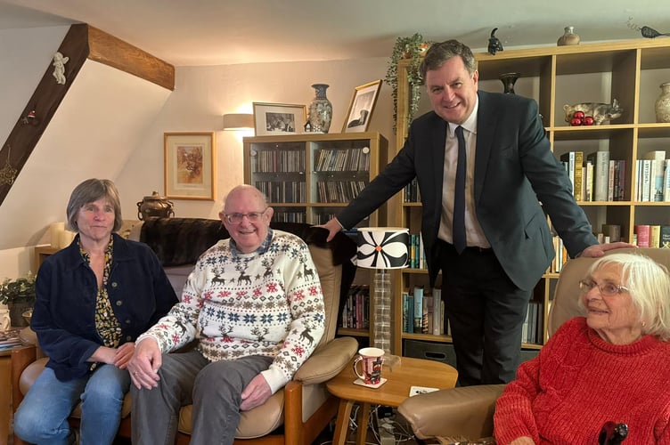 Sir Mel with Libby Price