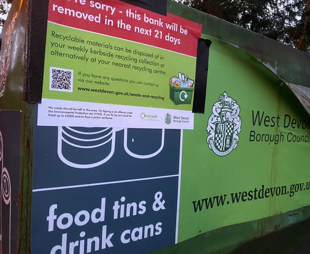 Residents warned of bottle bank removal