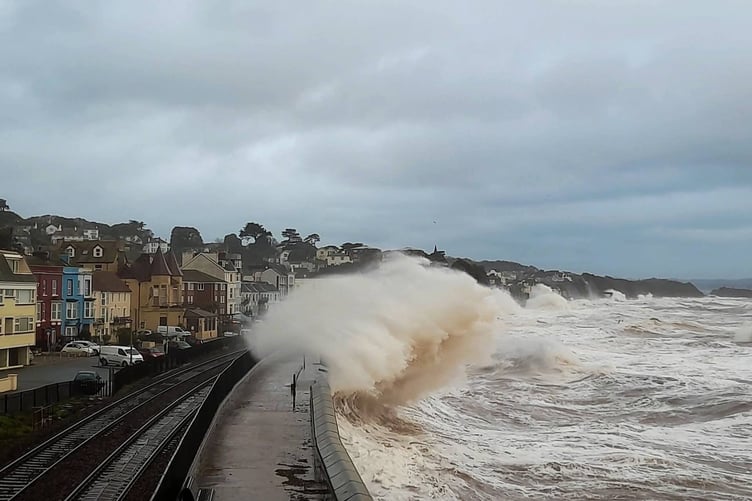 Renewed calls have been made for improvements to rail links to the SW after Storm Ingrid damage. Photographs by Tom Shiner-McGinley.