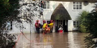 Okehampton rescuers do their bit in East Devon floods