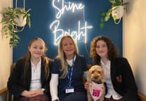 Tavistock school therapy dog helps launch new wellbeing centre