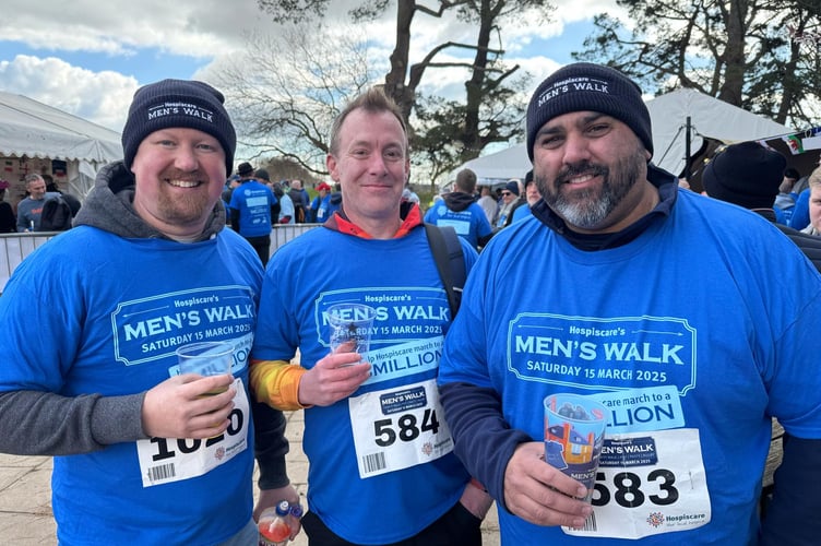 The Hospiscare Men's Walk in 2025