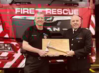 Firefighter hangs up boots after 38 years