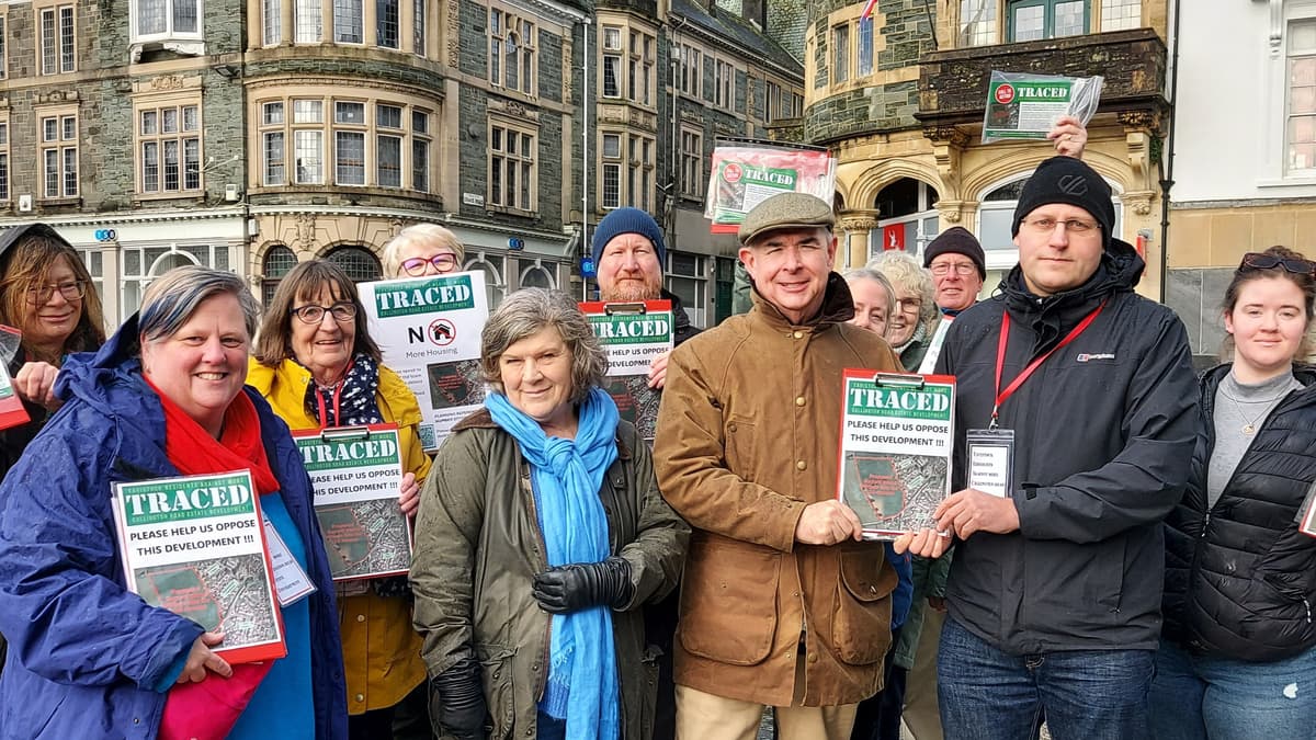 Tavistock residents fighting estate plan lobby shoppers