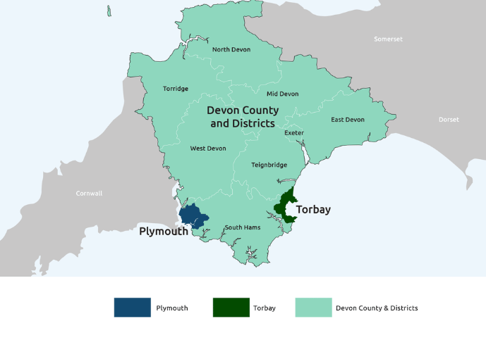 The government planning to replace district and county councils, such as West Devon, with new unitary authorities delivering all our council services.

The government is holding a consultation on the options for Devon - so have your say now.