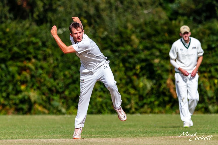 File picture of Matt Petherbridge, bowling for Plymouth during his spell at Mount Wise