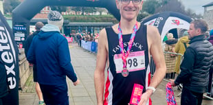 Tavistock AC members enjoy the Exeter half