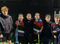 Tavistock U14 boys brave the elements