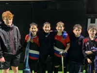 Tavistock U14 boys brave the elements