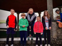 Record turnout for children's town centre run