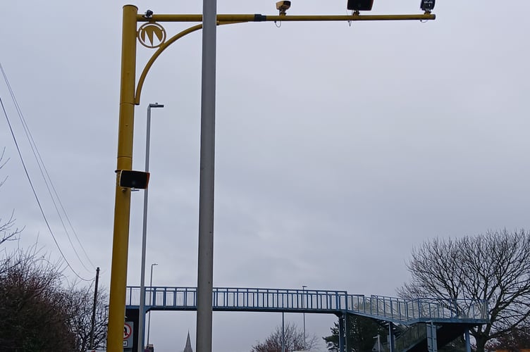 The new Jenoptik AI cameras in Plymouth