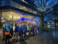 Children entranced by theatre fantasy 