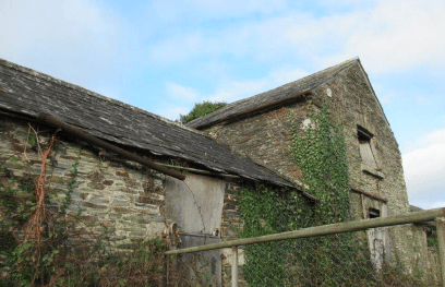 Proposals for work to derelict barns on Drake's birthplace