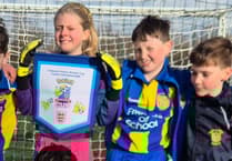 Bere Alston school footballers shoot to county triumph