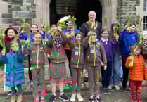 In pictures: Youngsters bring spring to Tavistock high street