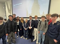 MP takes A-level Economics lesson