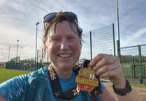 Okehampton Running Club members competing from Leicester to Exeter