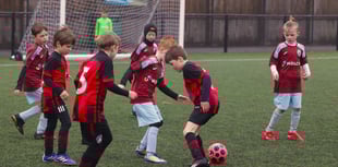 Newbies Tavistock Rovers U8s fired up 