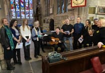 Poignant Tavistock Ukraine community peace service