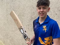 Young cricketer to hit international sixes 