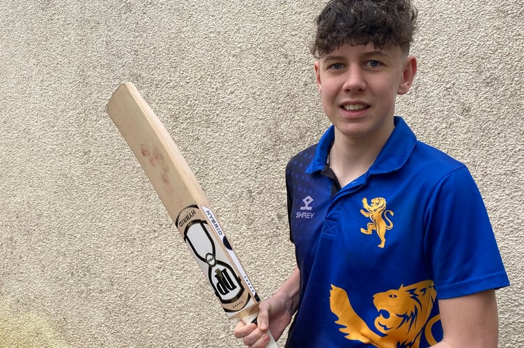 Talented Stanley Baker (of Walkhampton) is seeking help so he can join the South Africa tour with Devon Cricket's U-15 squad later this year.