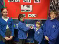 Travelling through time from the classroom