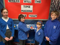 Travelling through time from the classroom
