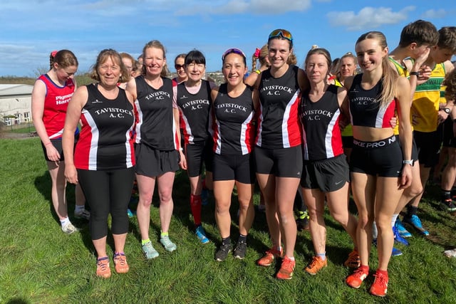 TAC ladies race to cross country podium