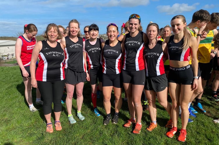 TAC Ladies cross-country team