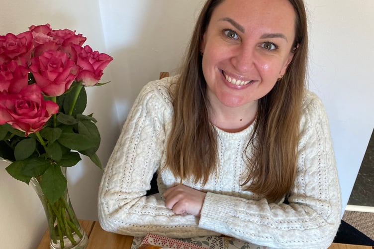 Ukrainian refugee Tania Mayorova, son Hordii, 12, and husband Alex in her beloved homeland.