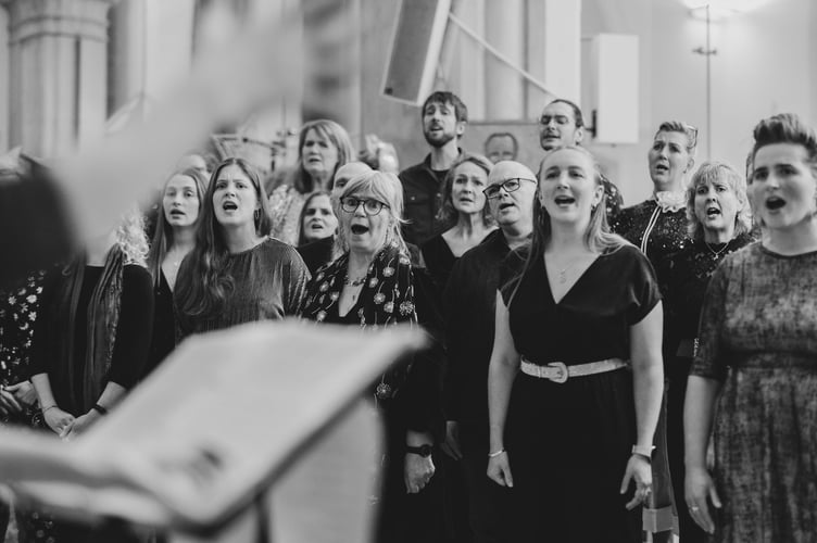 The Great Sea Choir, an amateur community choir has released a new EP for charity. Picture by Hanna Collins.