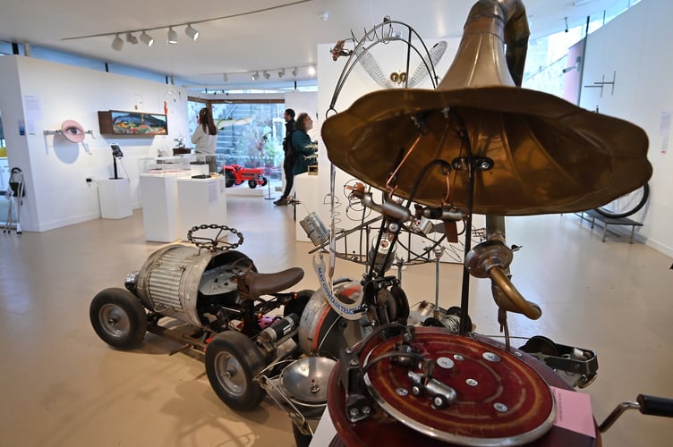 Kinetic Exhibition at Make Southwest in Bovey Tracey