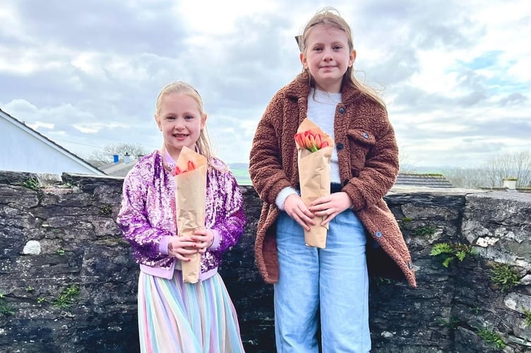 Libby and Becca have been chosen as this year's Bere Alston Carnival princesses.