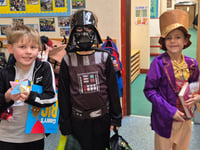 Books come alive at village school
