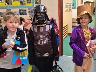 Books come alive at village school