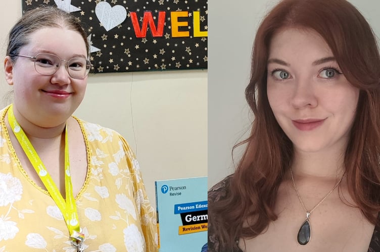Emma Ward and Beth Harris, of Libraries Unlimited, Devon, have been shortlisted for a national libraries award for wellbeing and reading for their users.