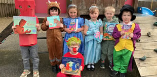 Village school has a magic book day