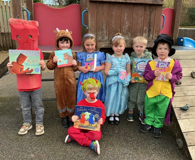 Village school has a magic book day