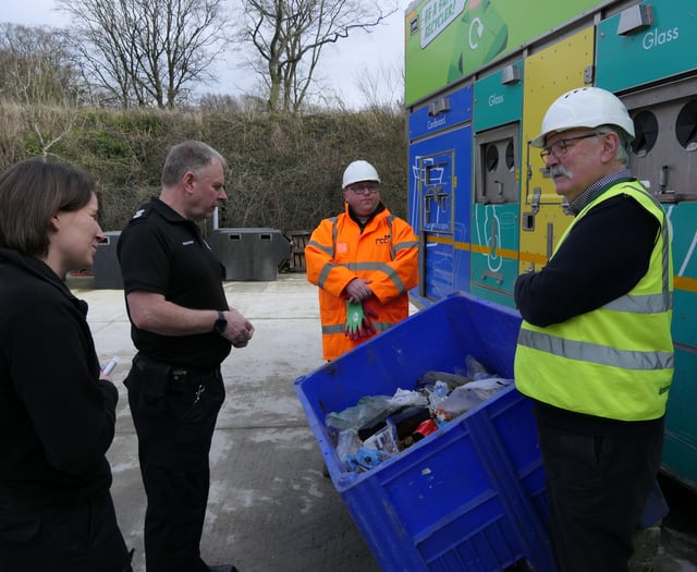 Battery waste sparks fire safety warning