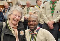 Tavistock Scout volunteer attends exclusive Westminster Abbey service