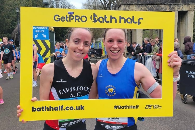 Hannah Smith and Heather Fell at the Bath HM